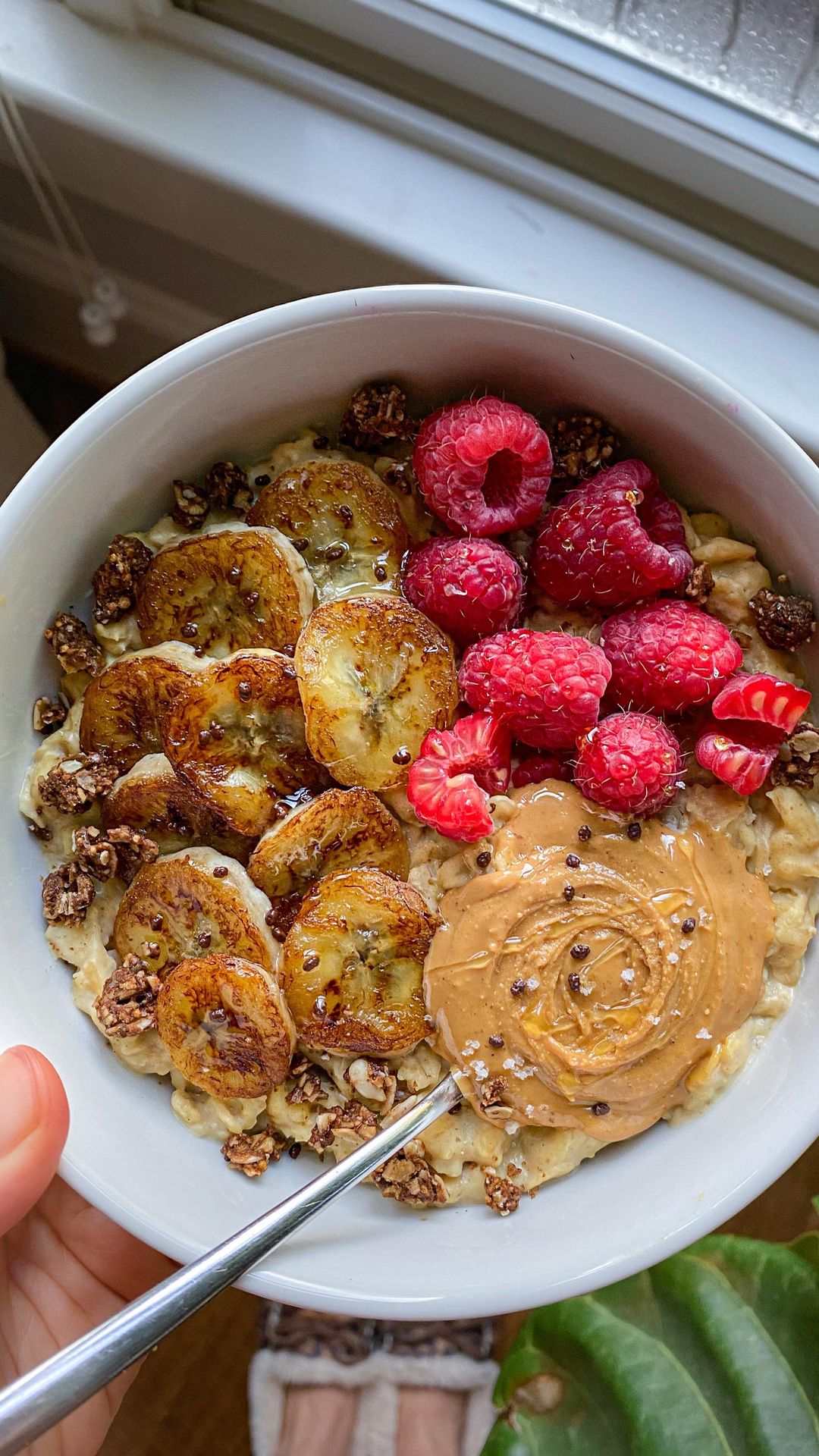Thick and Creamy Oatmeal Bowl