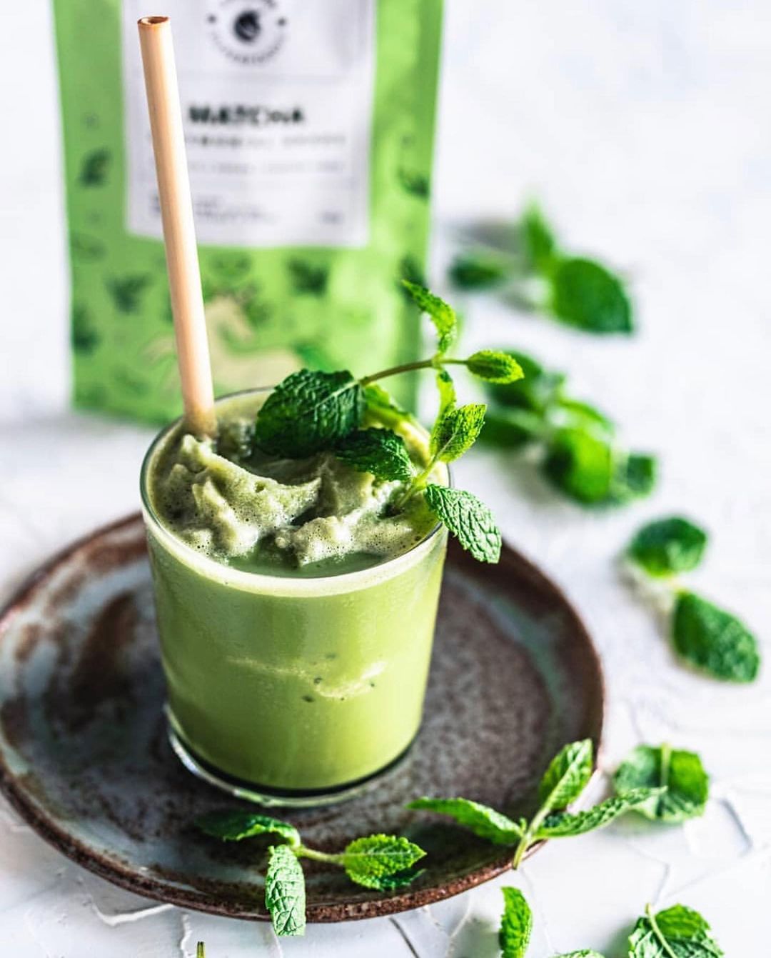 Easy Matcha Slushie Drink for Summer Days
