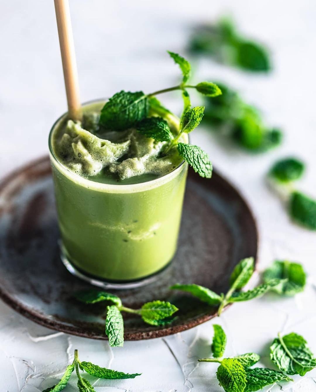 Easy Matcha Slushie Drink for Summer Days