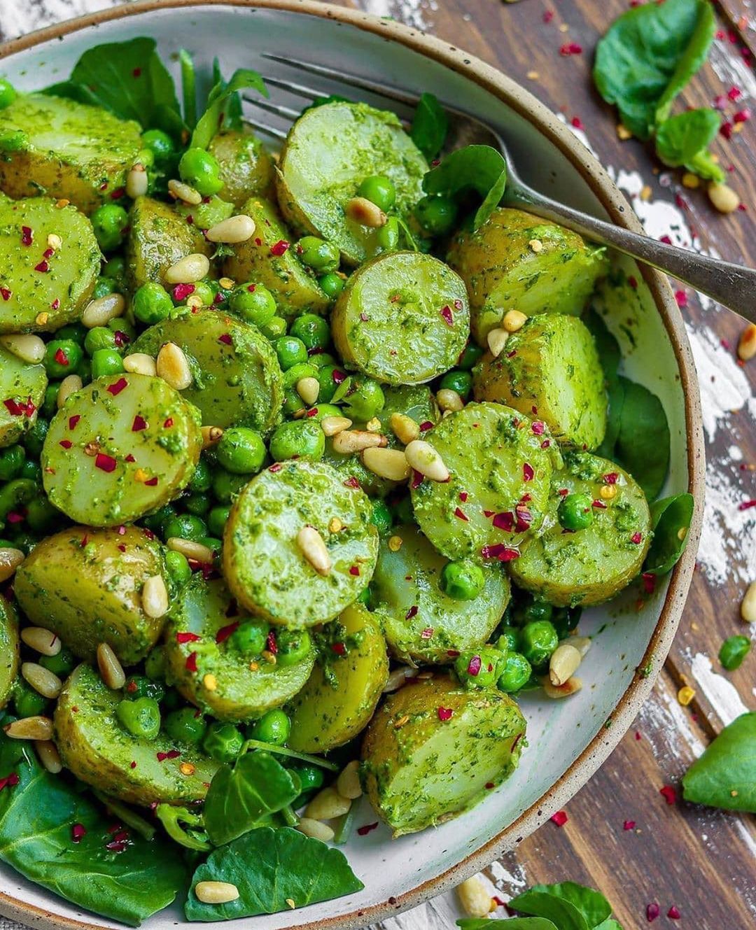 Spring Pea and Potato Salad