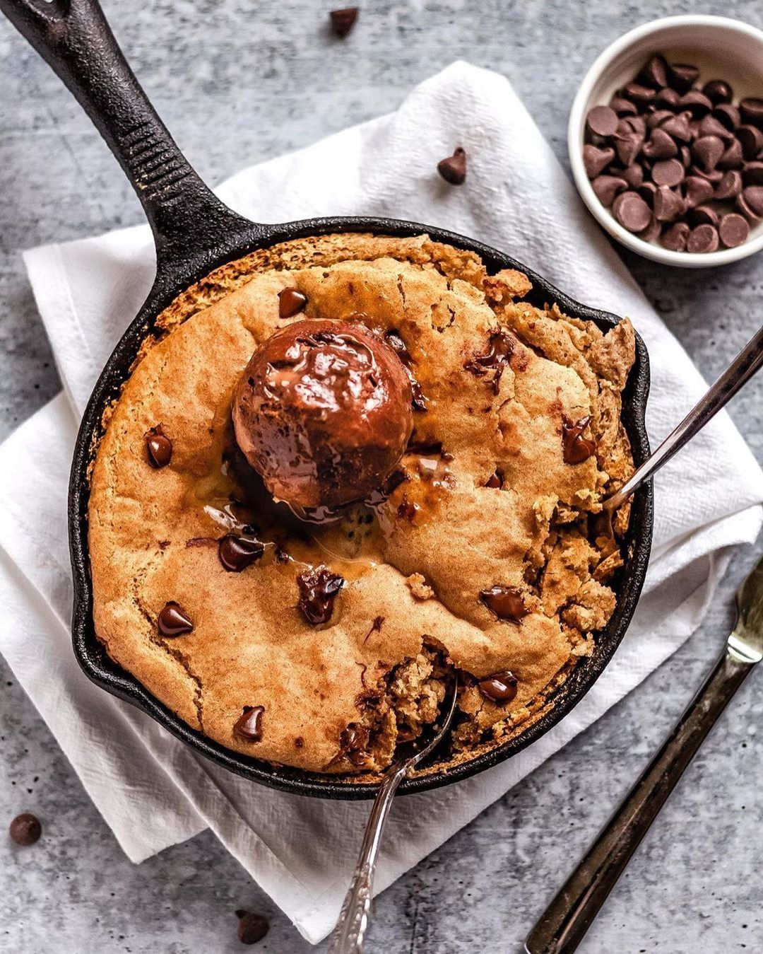 Vegan Skillet Cookie