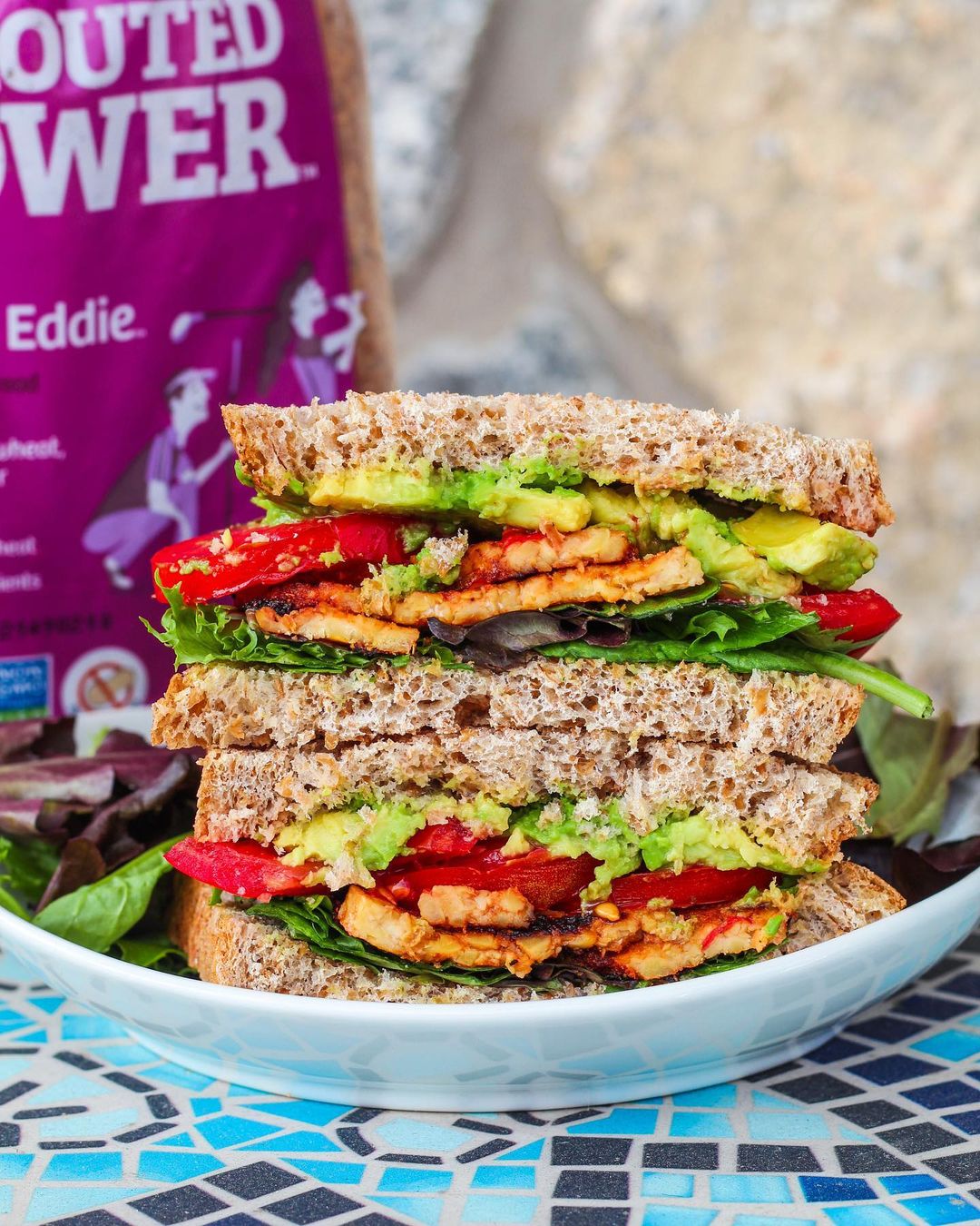 TLT Sandwich with Smoky Tempeh