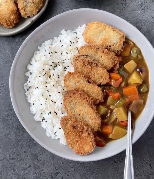 Crispy Eggplant ‘Katsu’