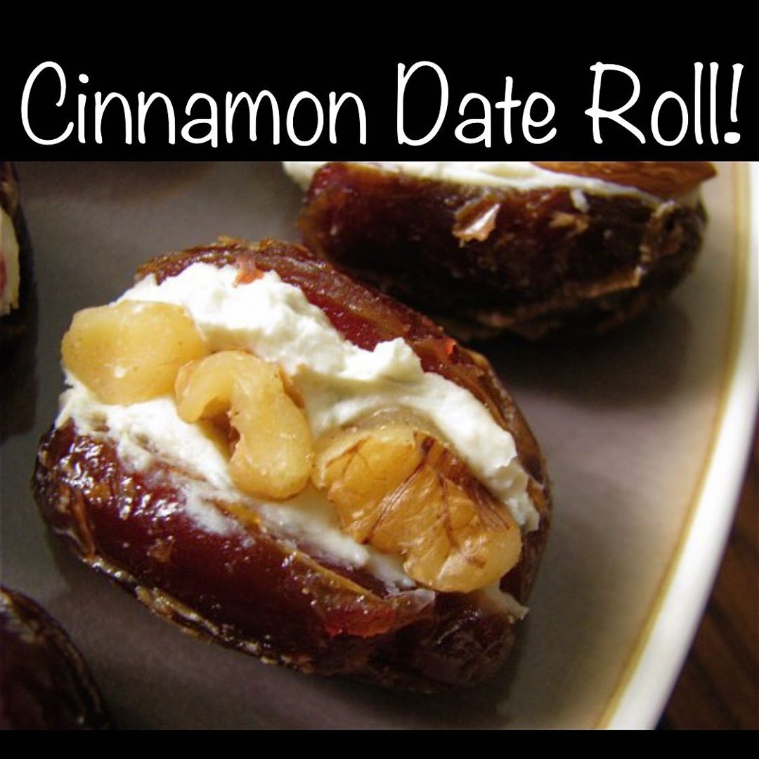 Raw Vegan Cinnamon Roll