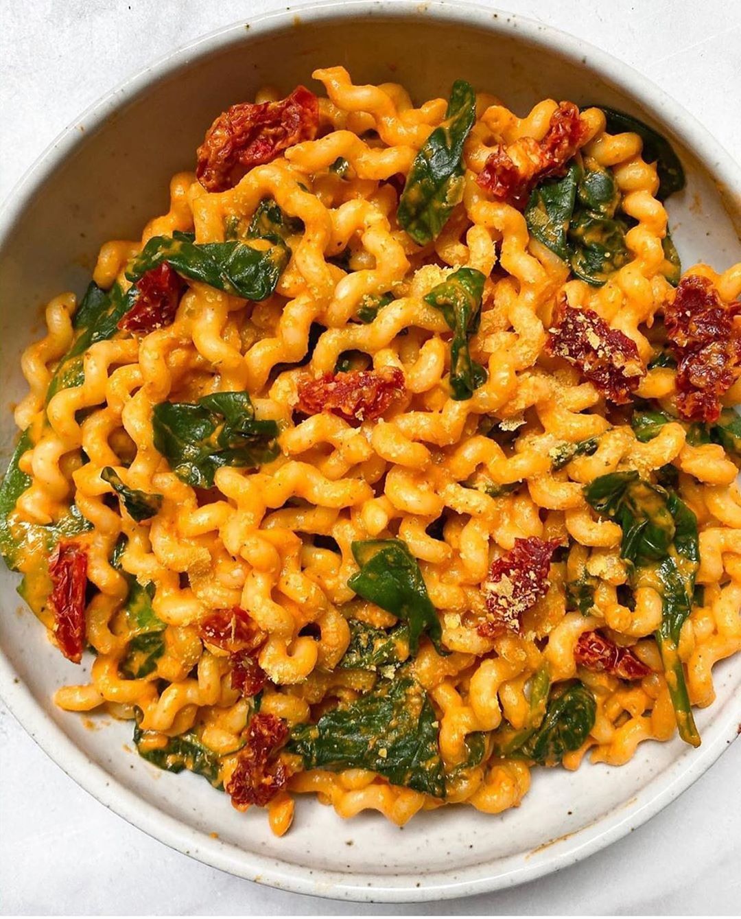 Creamy Sun Dried Tomato Pasta