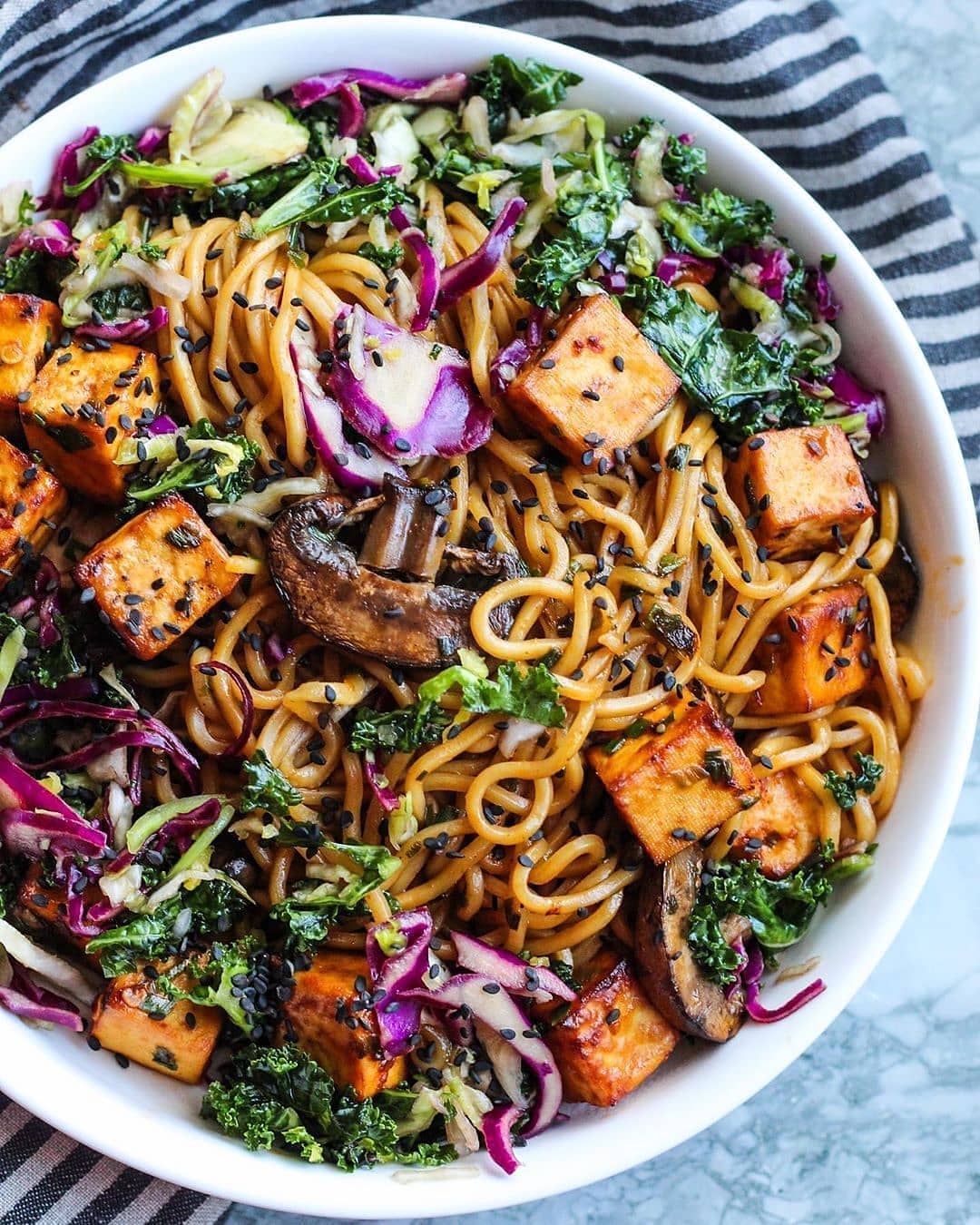​Baked Garlic Chili Tofu