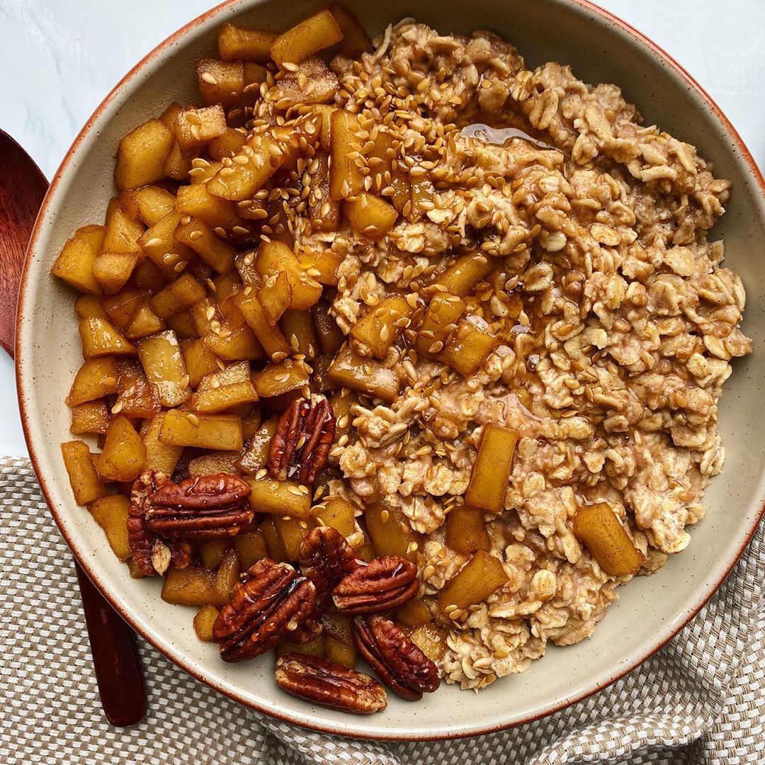 Oats and apples