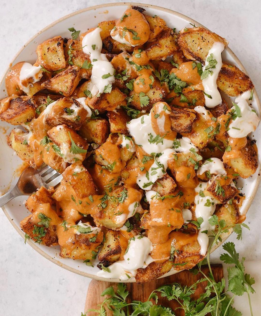 Vegan Patatas Bravas