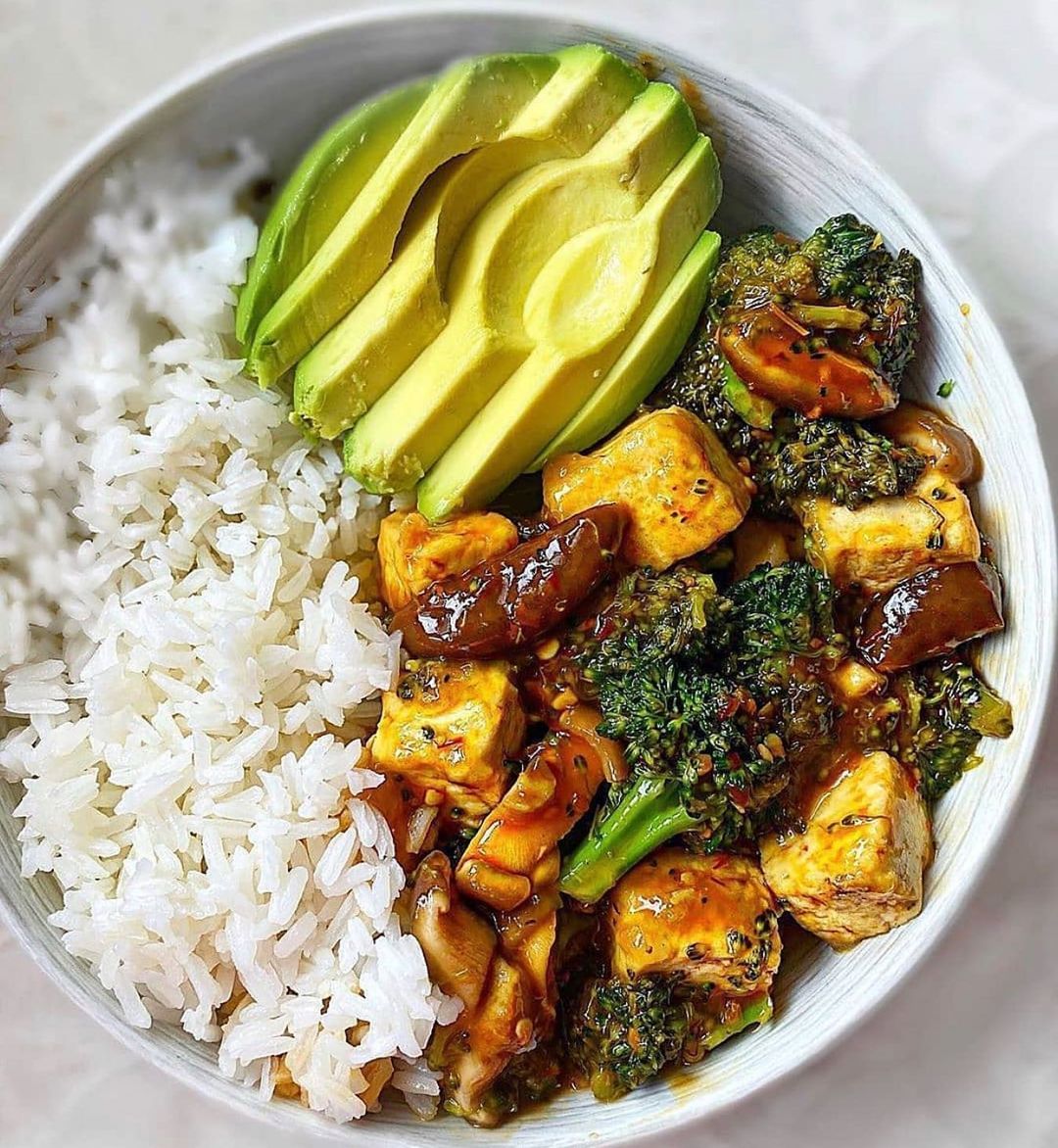 Tofu, Vegetable, and Mushroom Stir-Fry