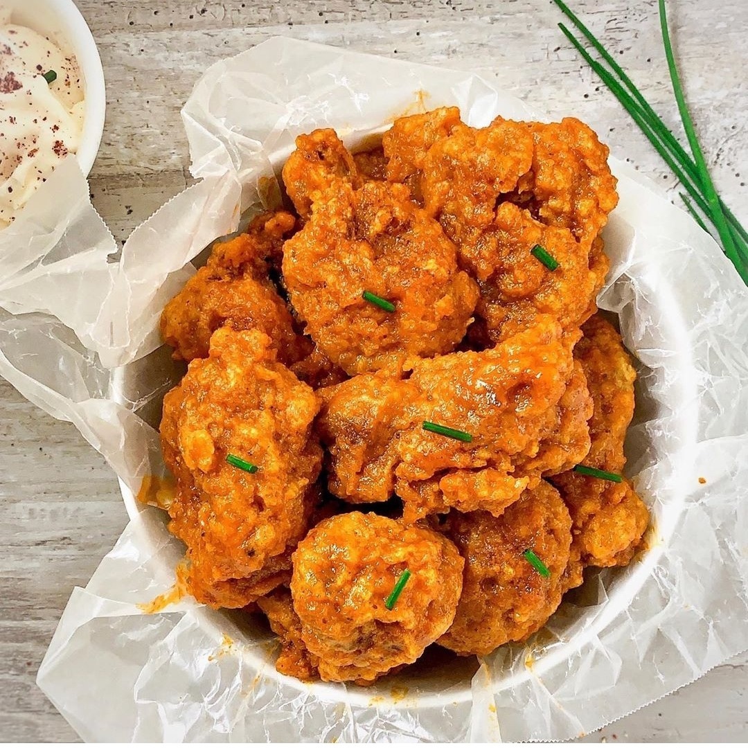 Vegan Hot Buffalo Wings