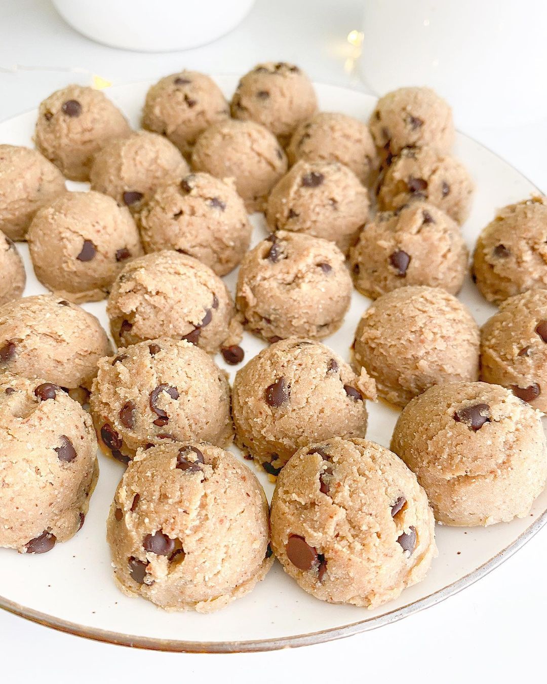 Chickpea Cookie Dough Bites
