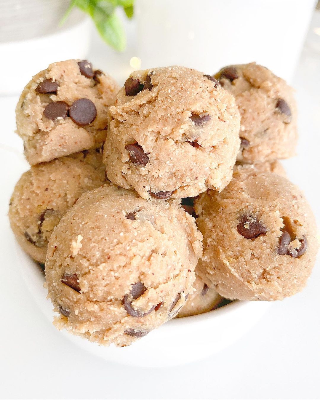 Chickpea Cookie Dough Bites