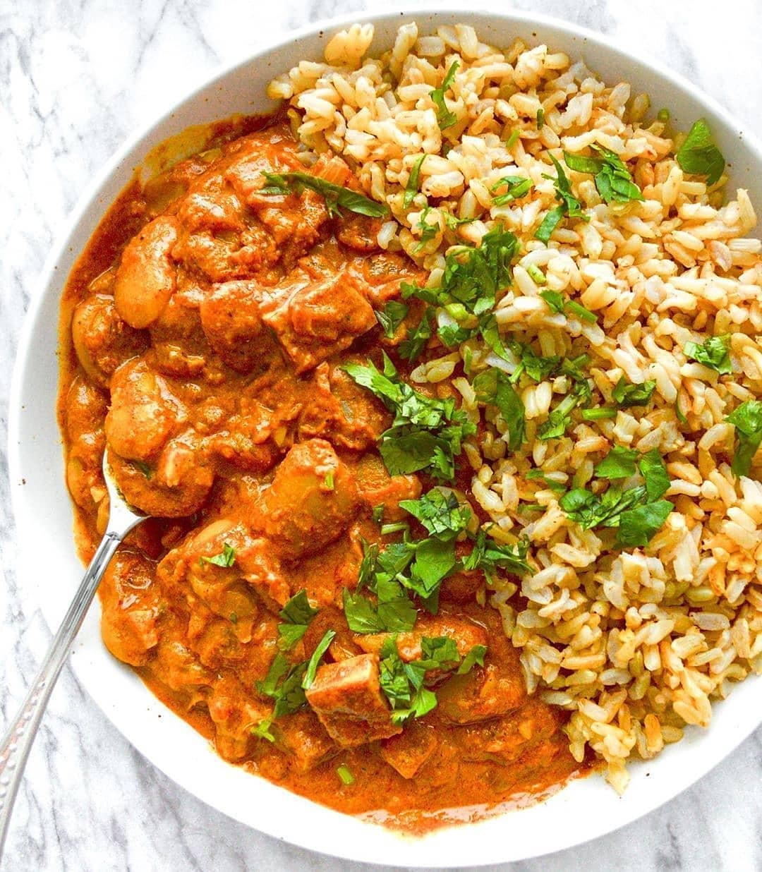 Butter Bean and Tofu Tikka Masala