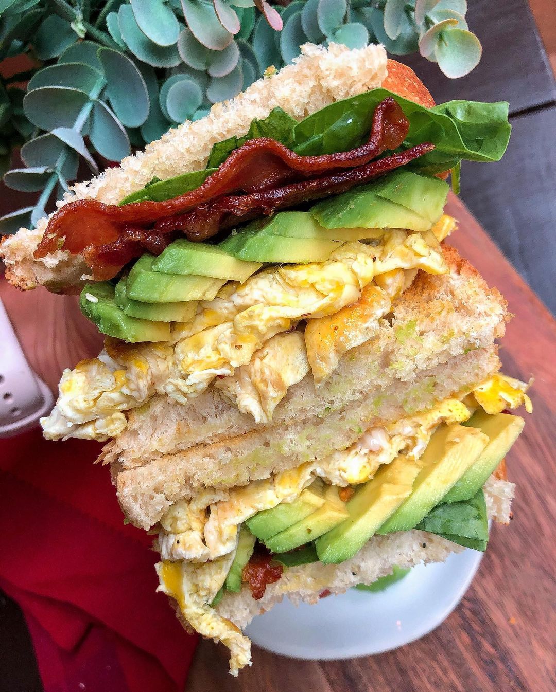 Loaded Brunch Egg Sandwich