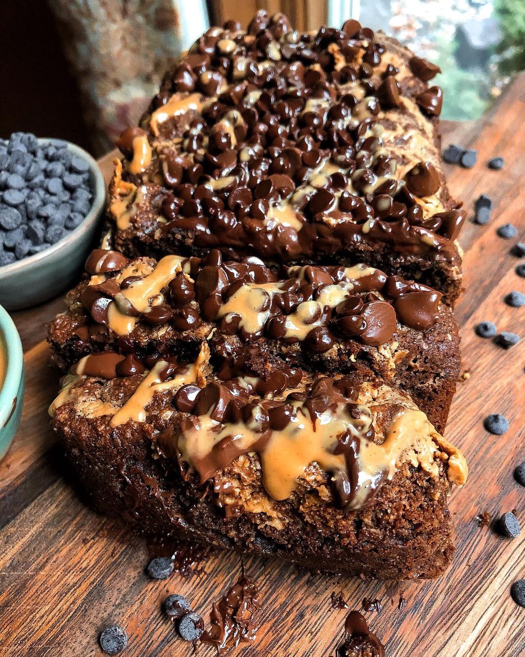Peanut Butter Chocolate Bread