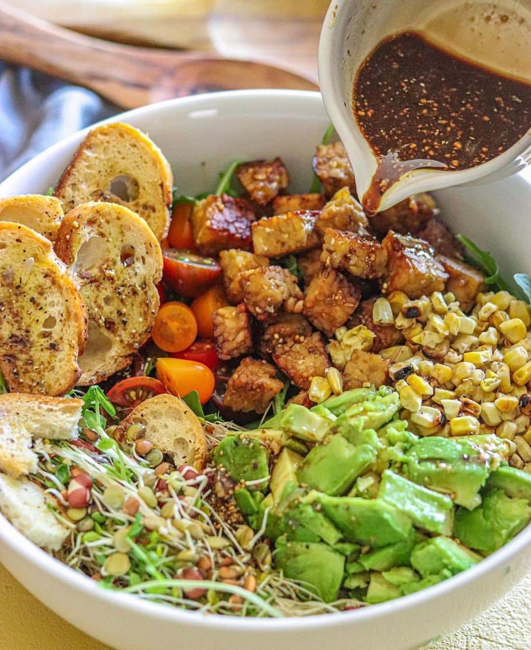 Summer Lime Tempeh Salad