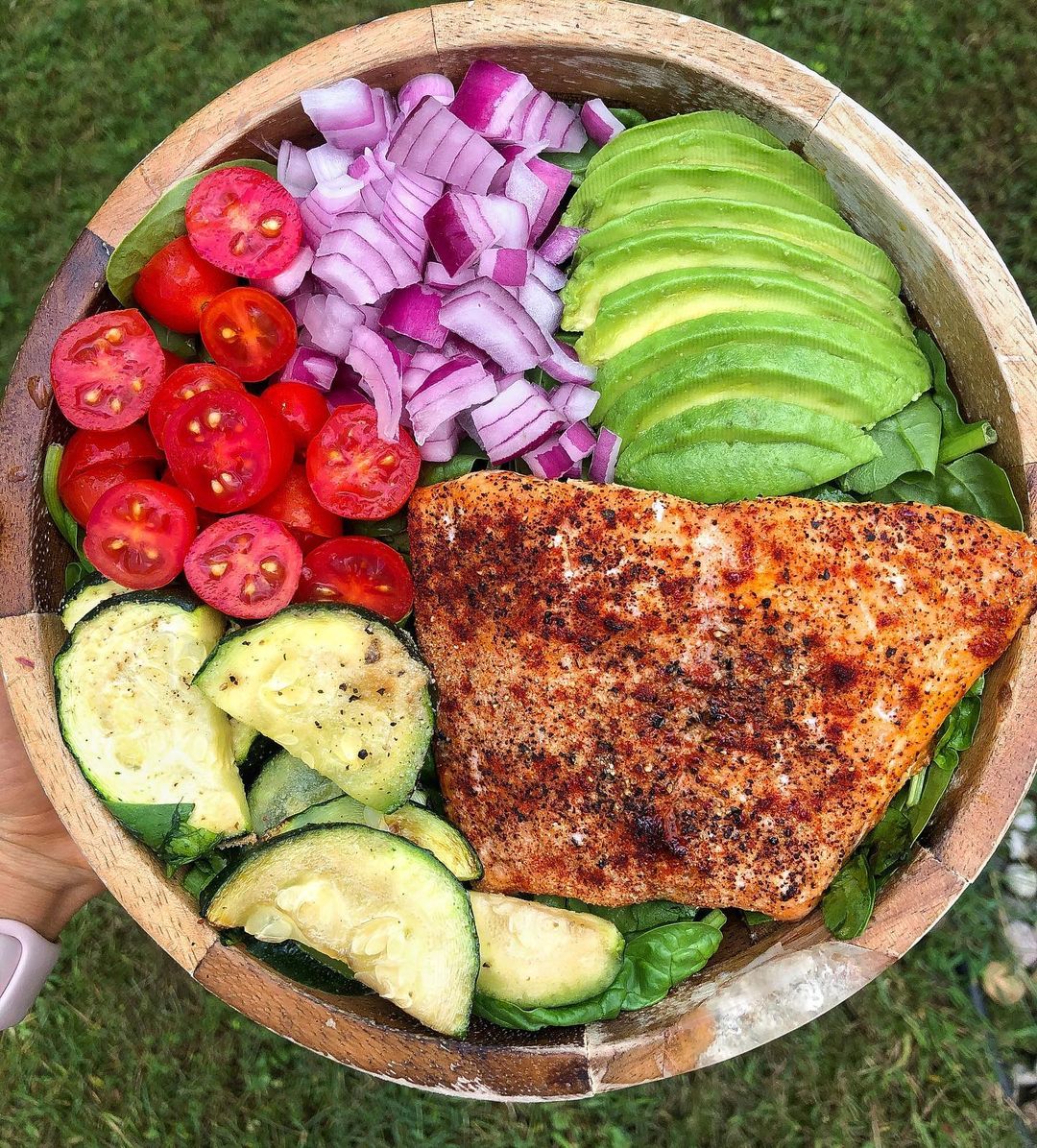 15 Minute Salmon Salad