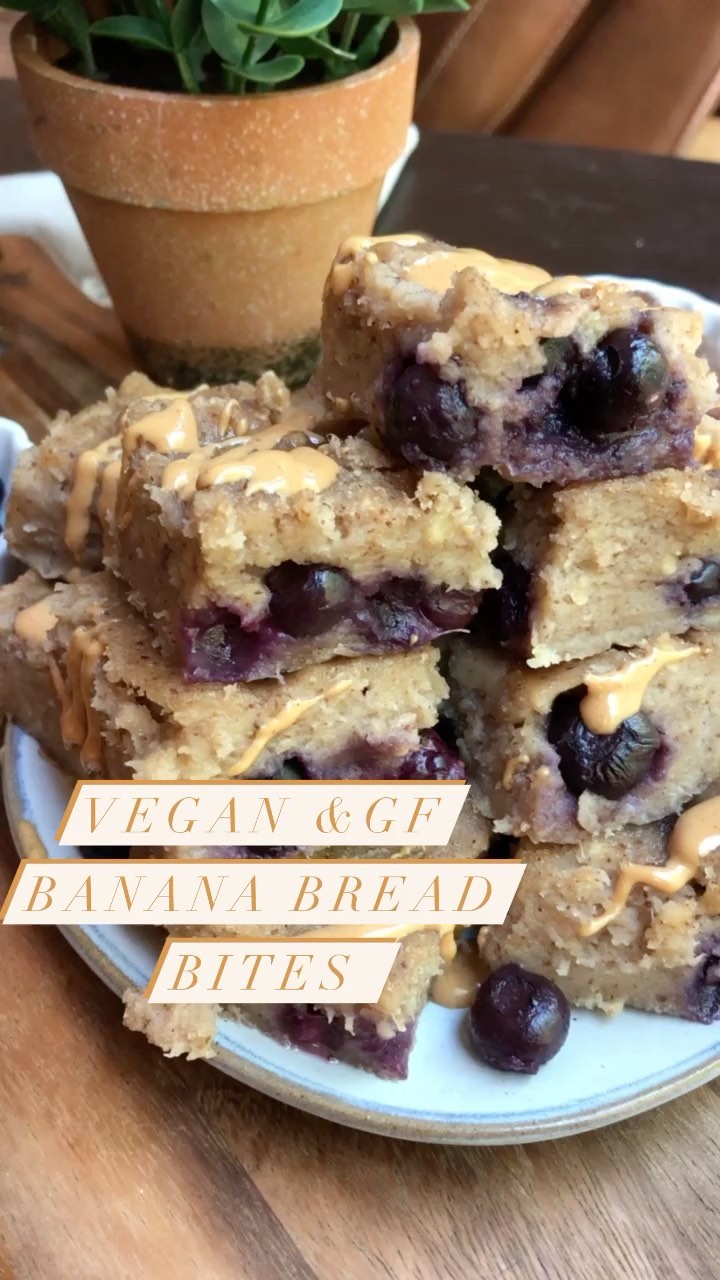 Vegan Banana Bread Bites