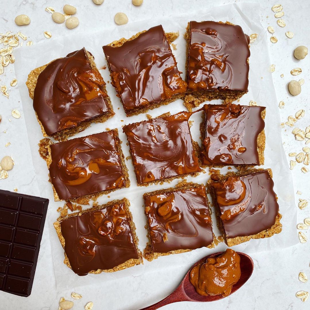 Peanut Butter Oat Squares