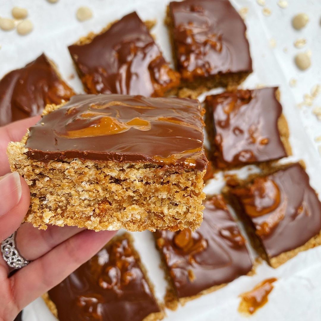 Peanut Butter Oat Squares