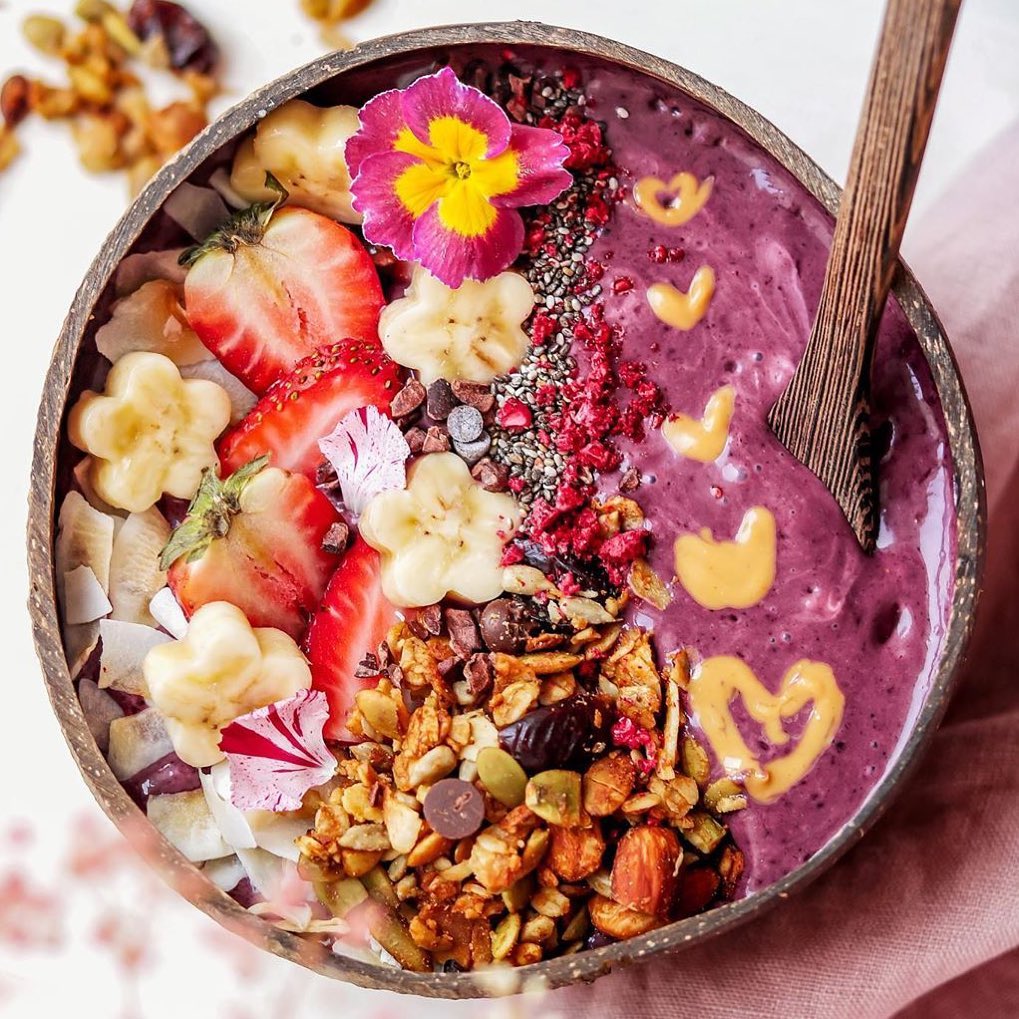 Healthy Acai Berry Smoothie Blend