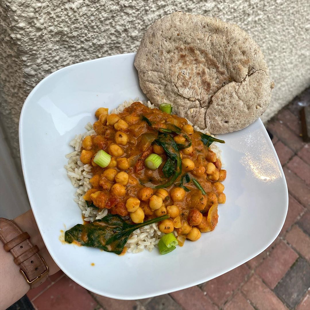 Chickpea Curry for Tea