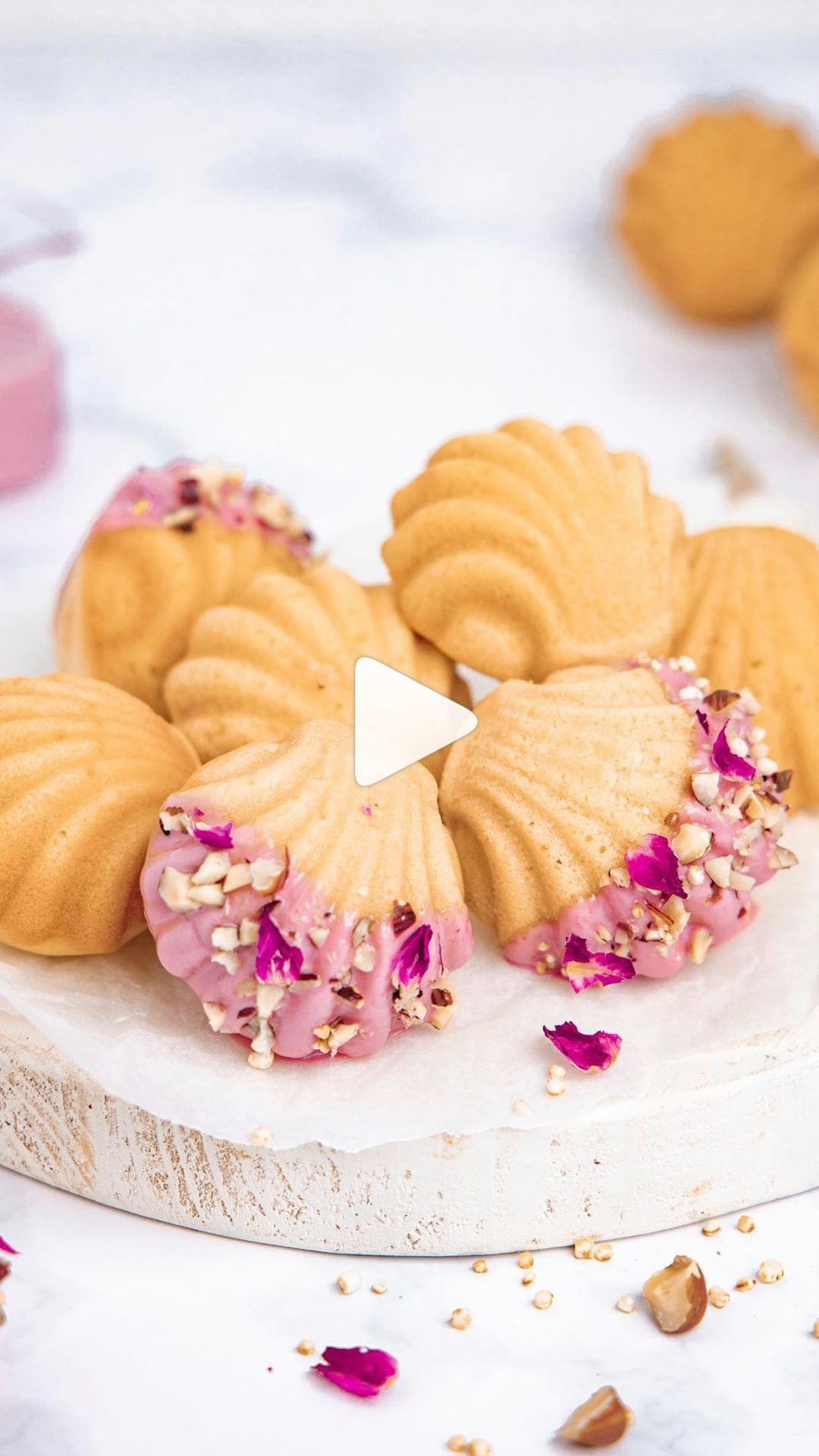 Vegan Lemon Madeleines