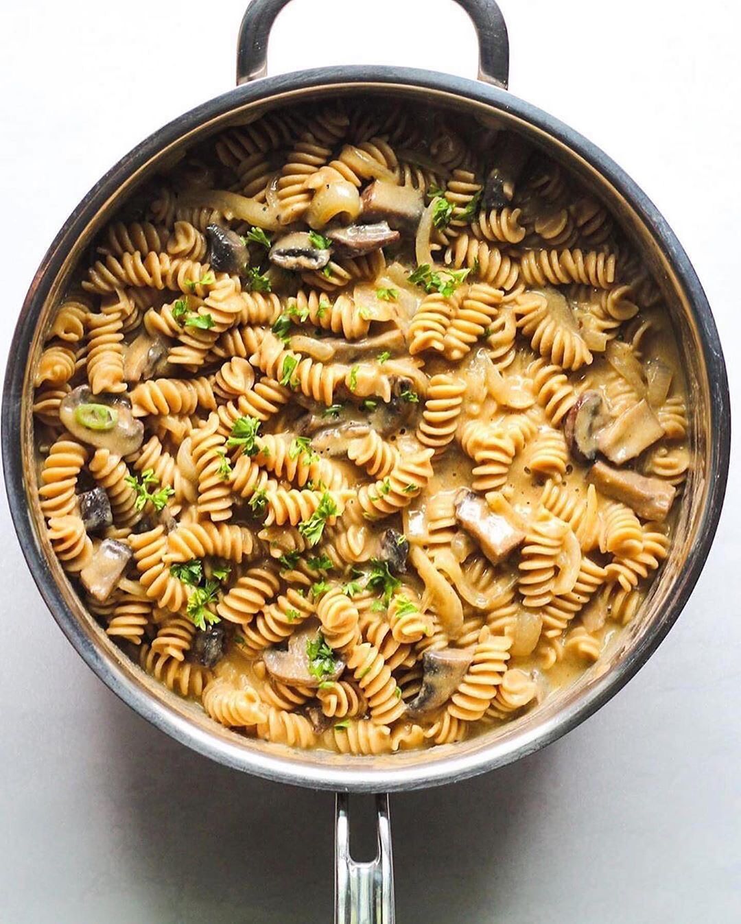 Vegan Mushroom Stroganoff