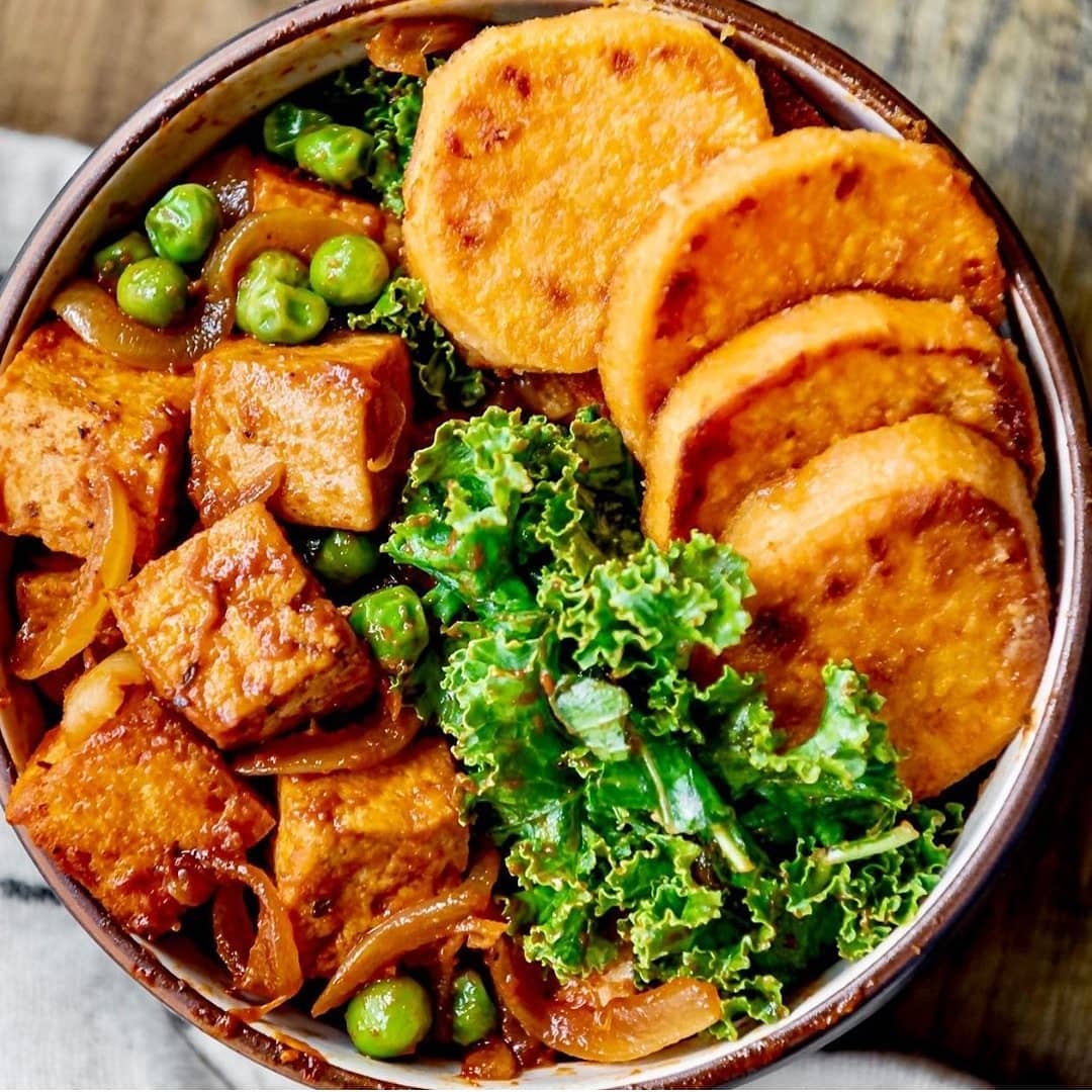 Sweet Potato and Chickpea Burgers