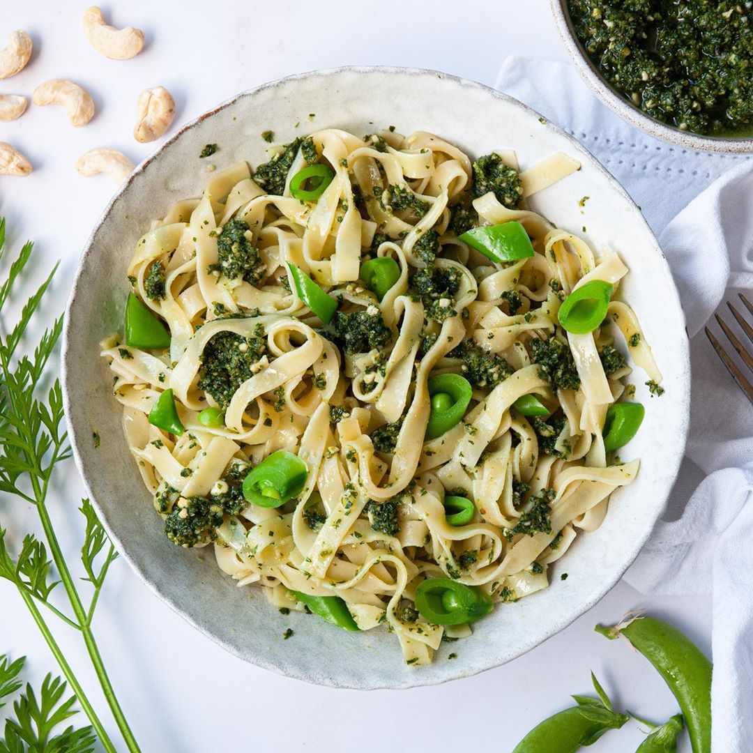 Vegan Carrot Top Pesto