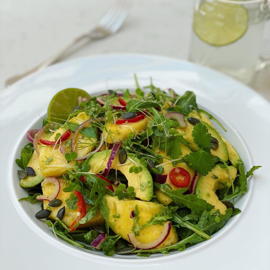 Avocado and Pineapple Salad
