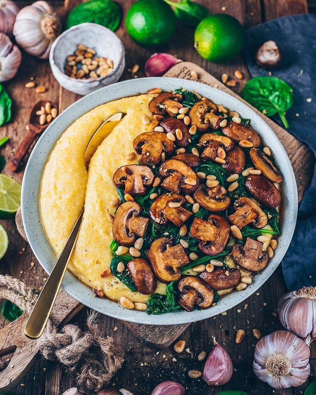 Creamy Vegan Polenta