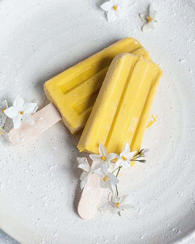Mango Coconut Cream Pops