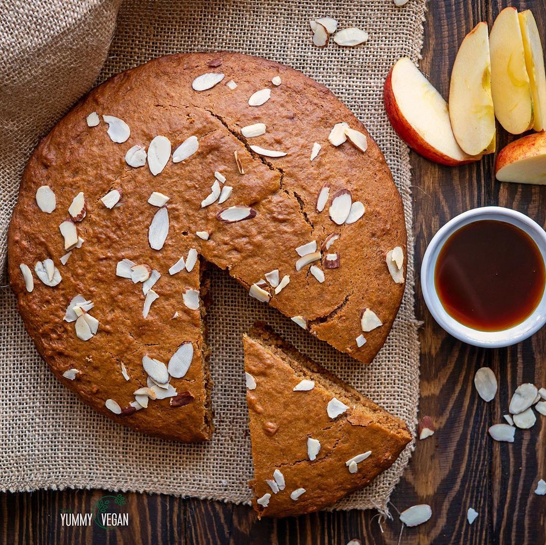 Vegan Honey Cake for Rosh Hashanah