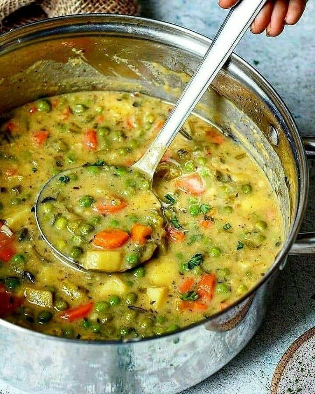 Hearty Veggie Stew with Fresh Herbs