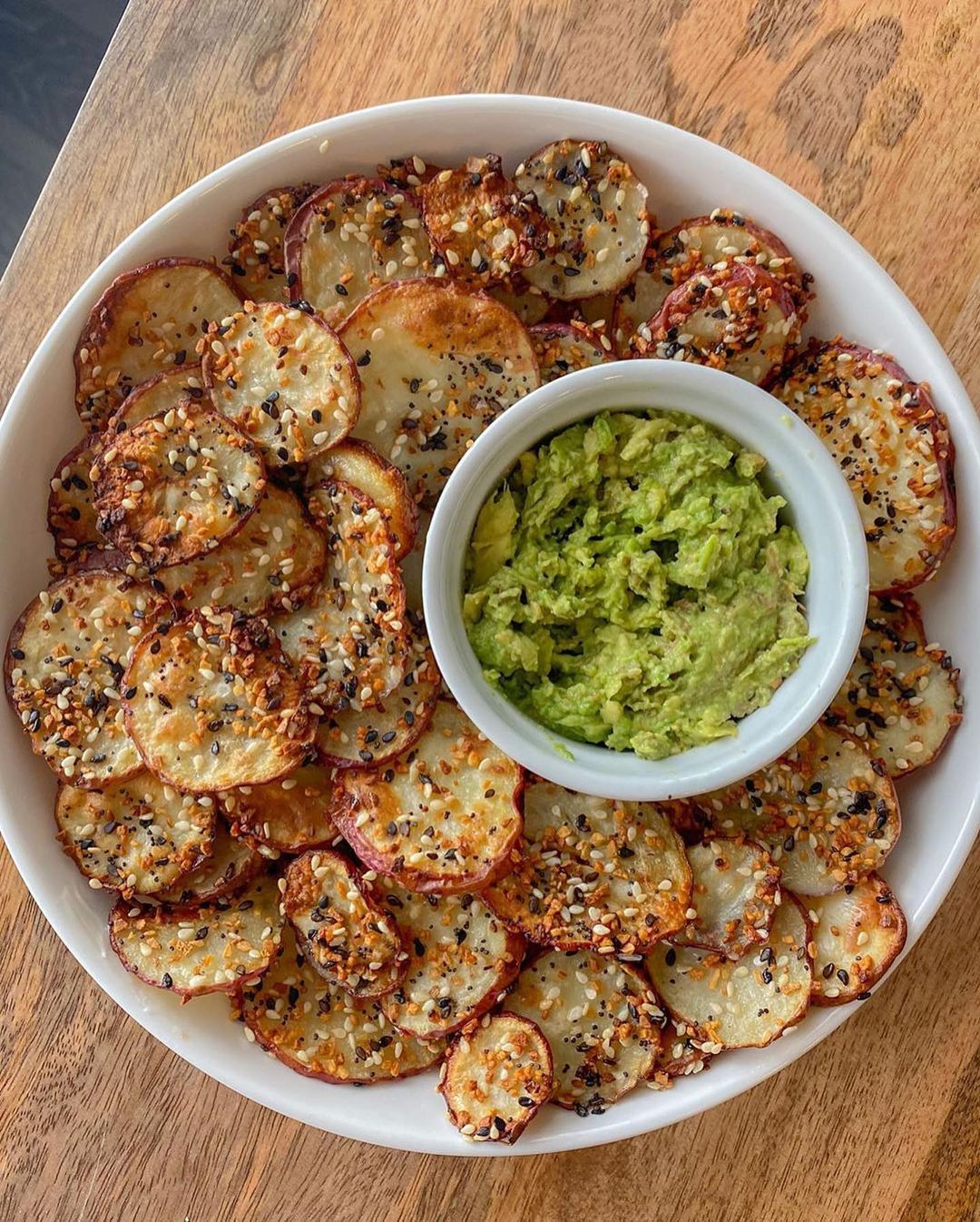 Oven-Baked Everything Potato Chips