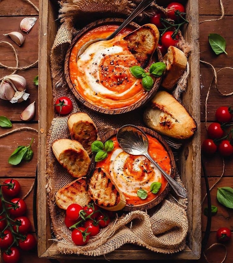 Creamy Roasted Tomato Soup