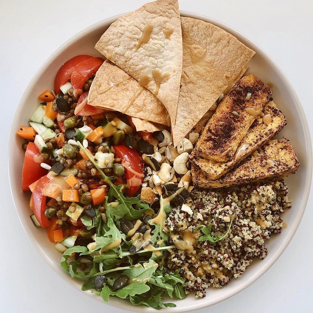 Vegan Quinoa Vegetable Bowl