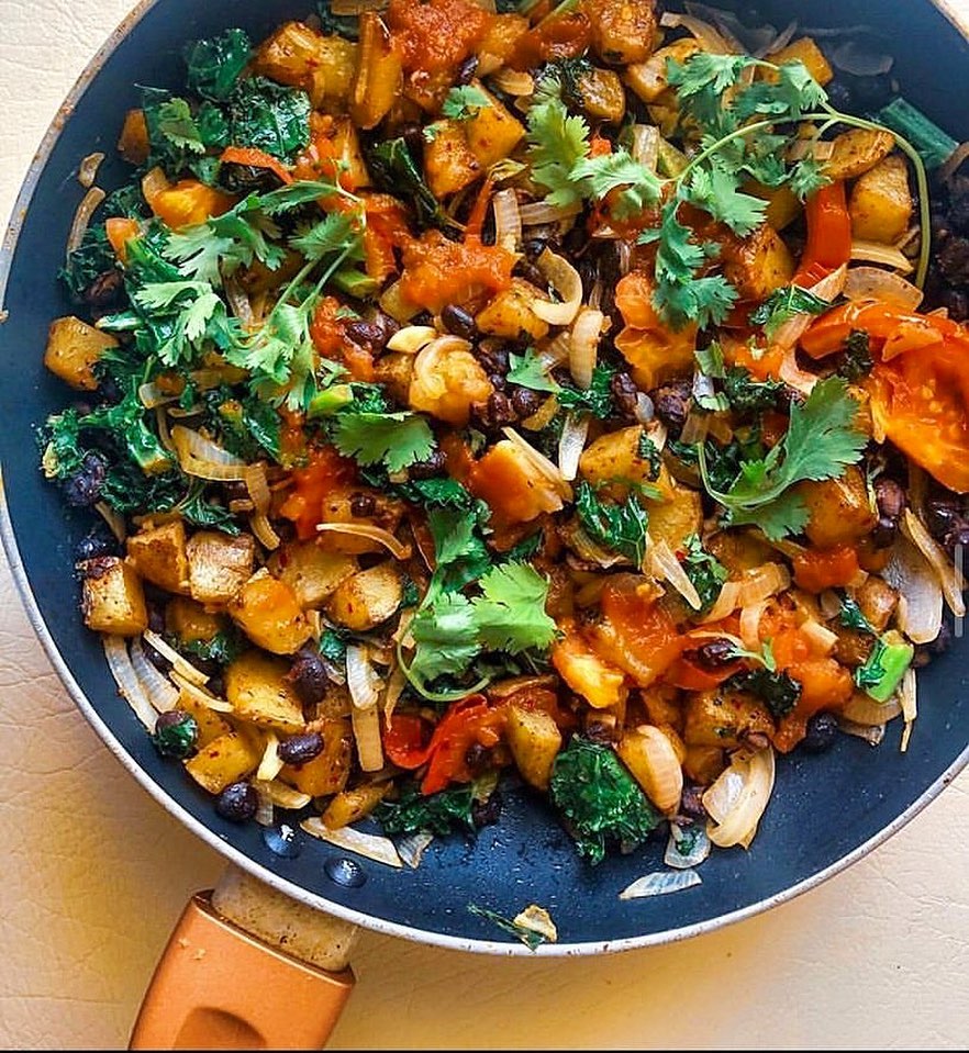 Mexican Inspired Breakfast Hash