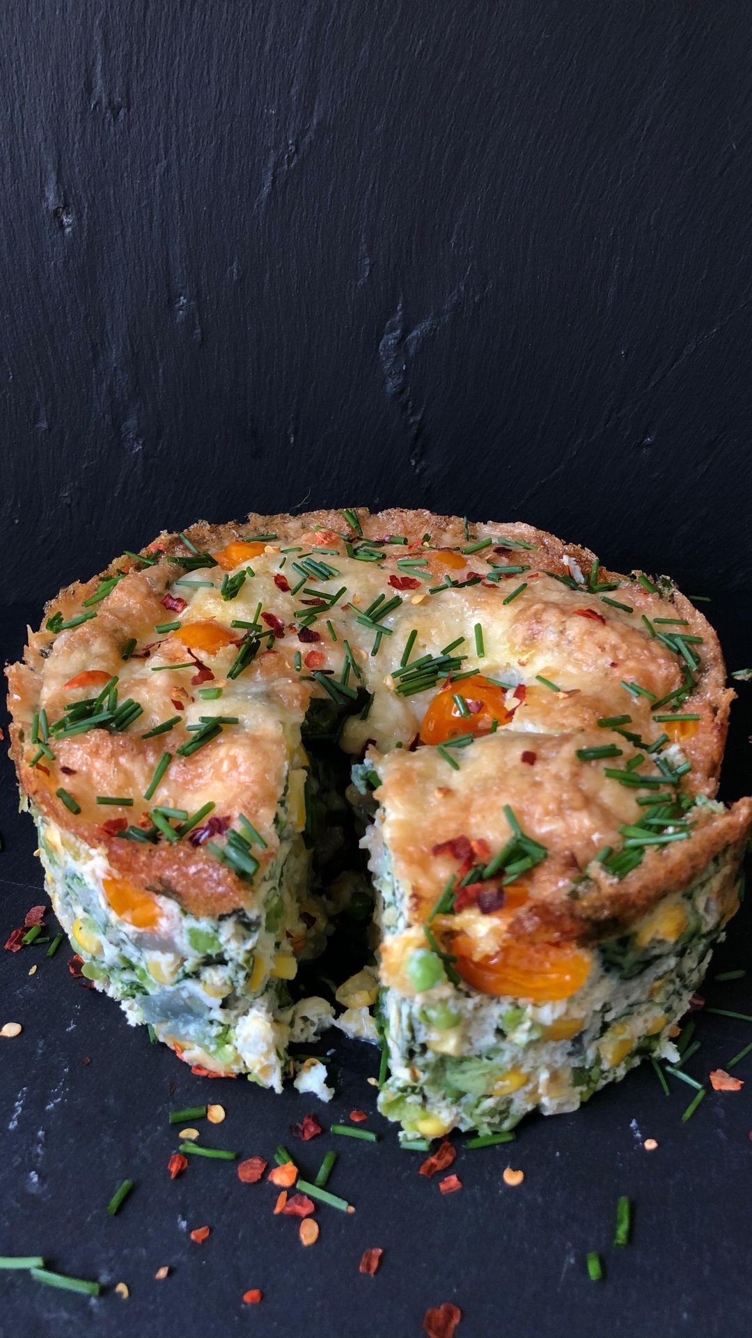 Everything In Frittata Cake