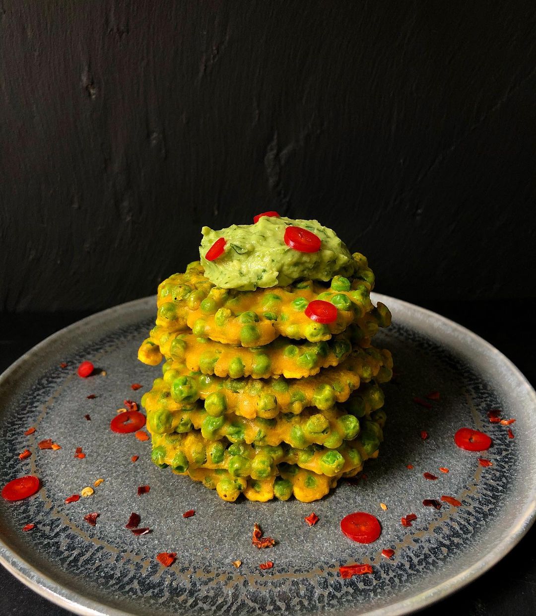 Quick and Easy Pea Fritters