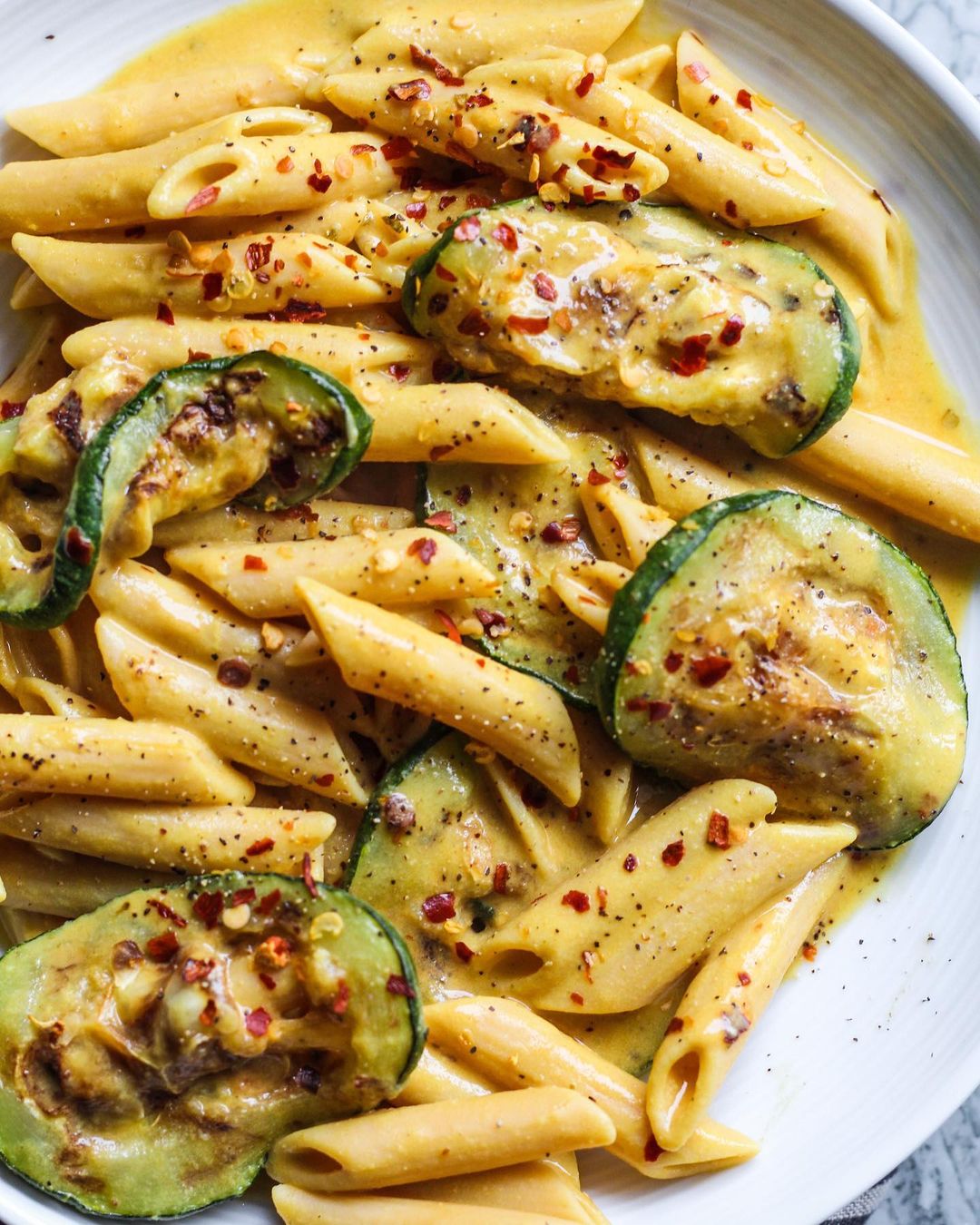 Tahini Chipotle Pasta Dish