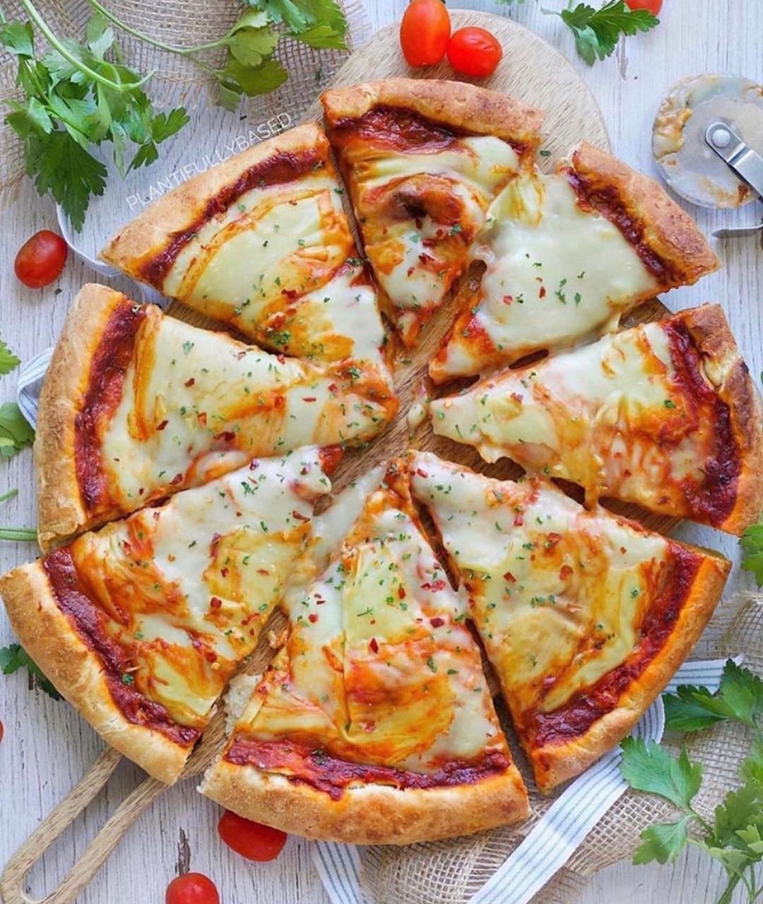 Homemade Vegan Pizza