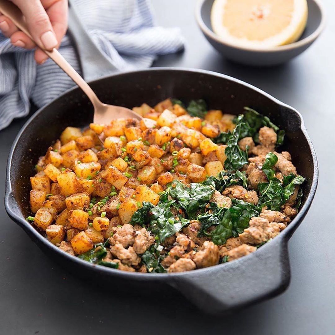 Hearty Egg-Free Skillet Breakfast