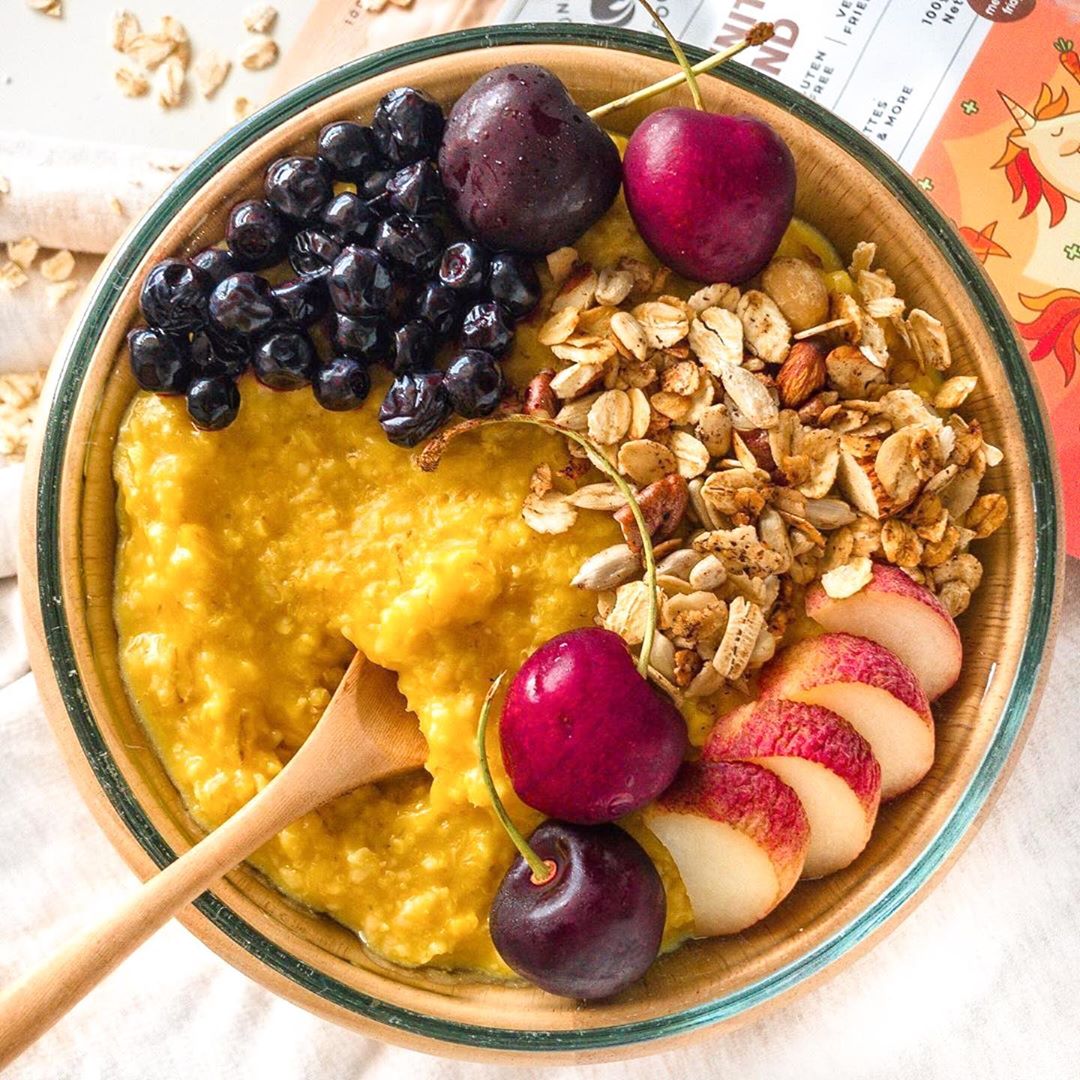 Healthy Autumn Overnight Oats