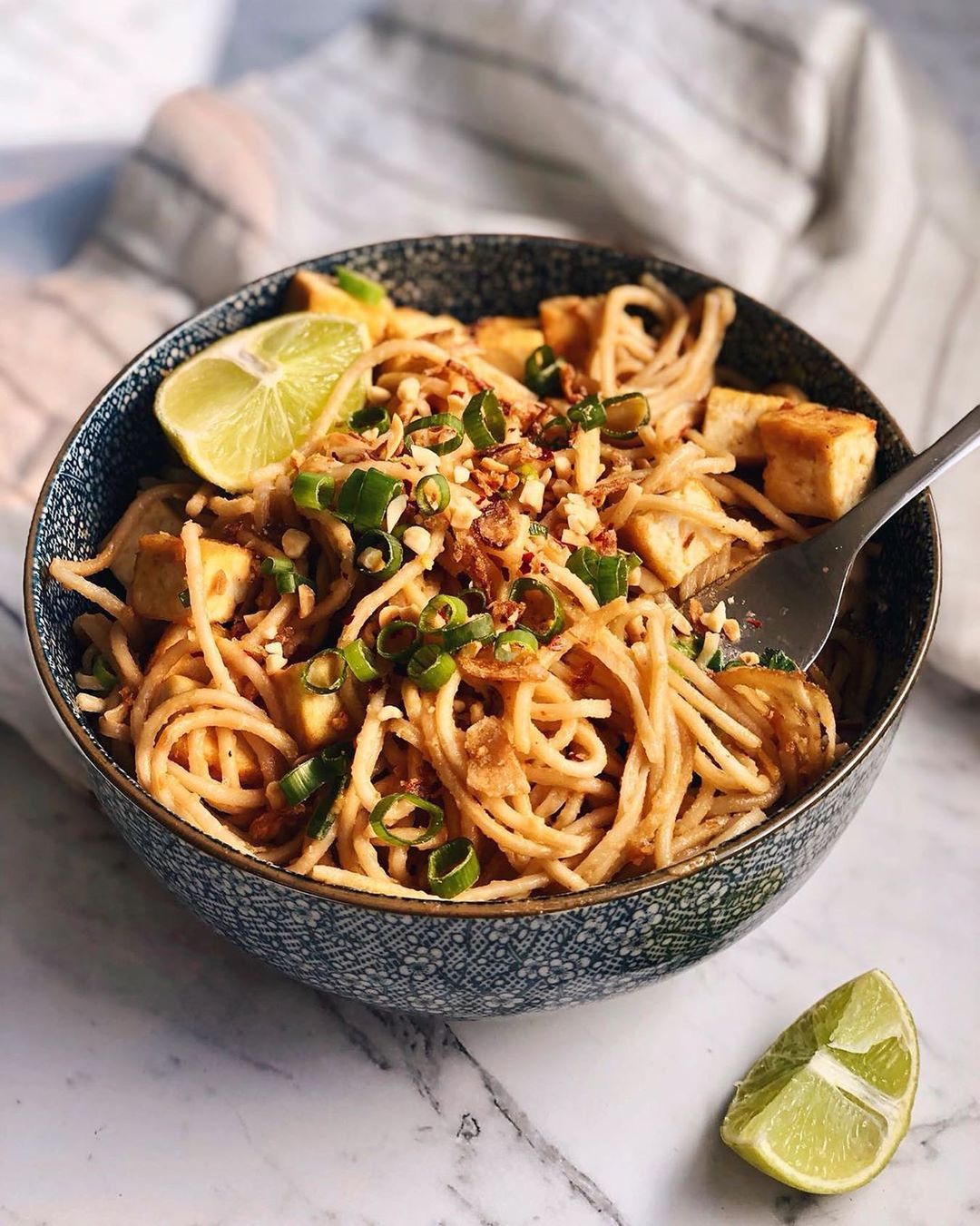 Peanut Satay Noodles