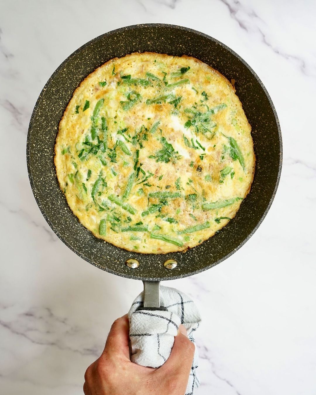 Tuna Frittata for Family and Little Ones