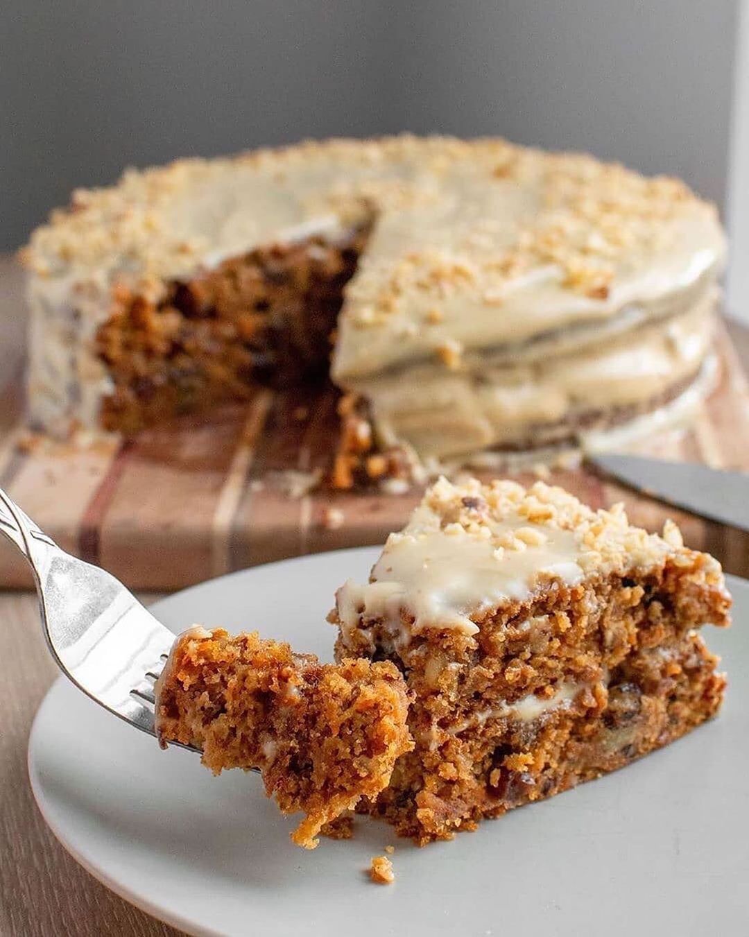 Homemade Vegan Carrot Cake