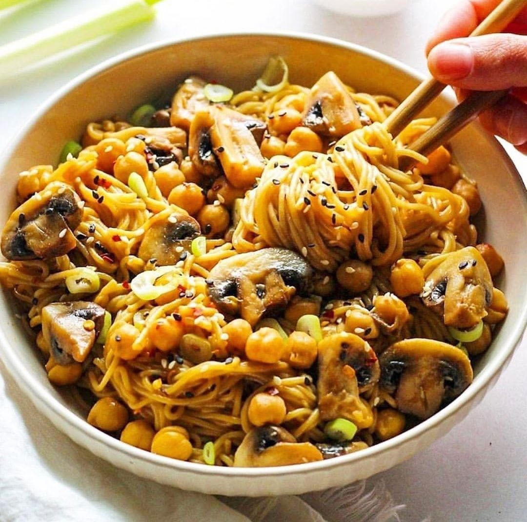 Miso Sesame Noodle Bowl