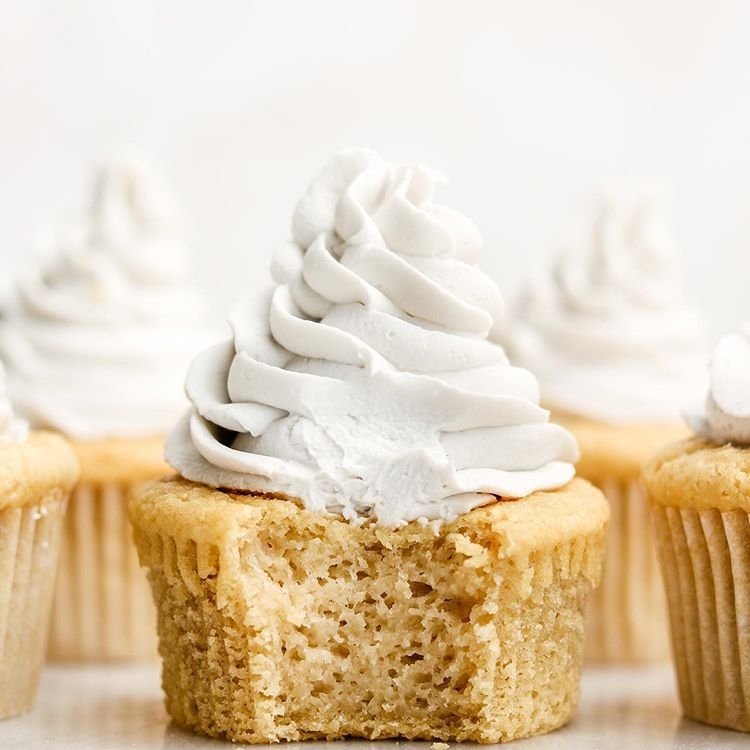 Vegan Gluten-Free Vanilla Cupcakes